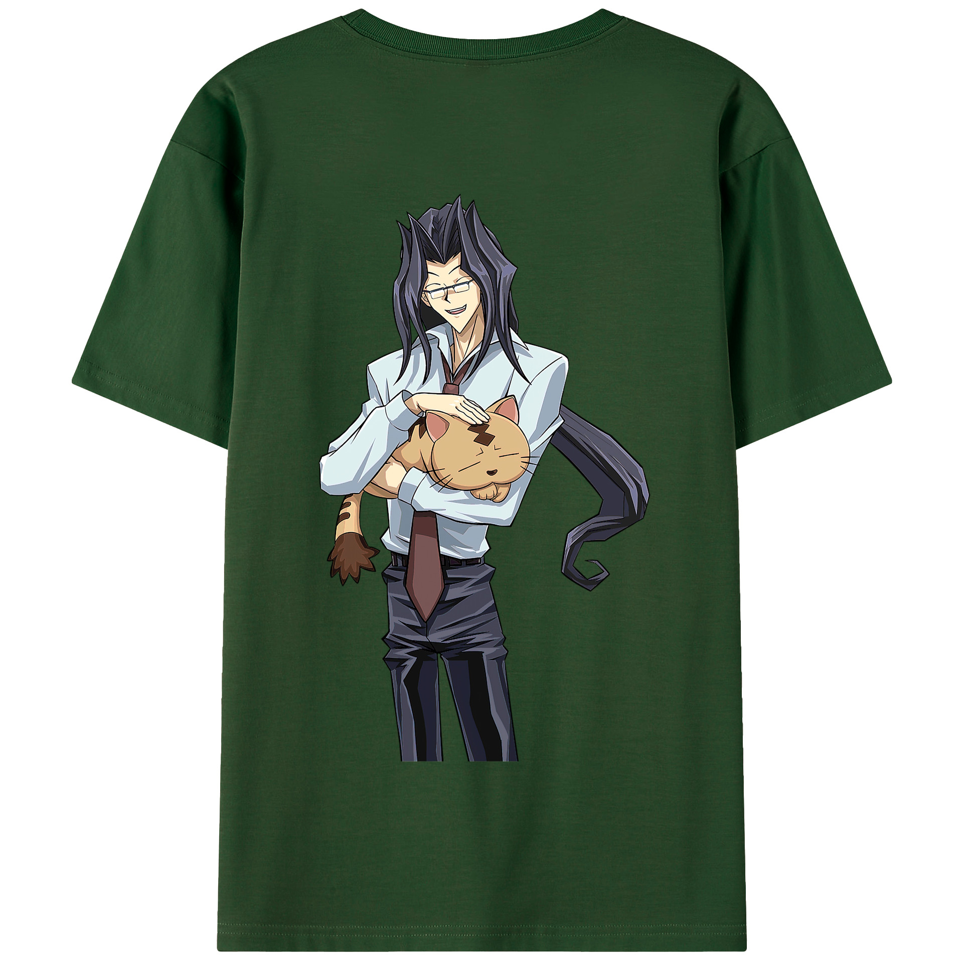 （画像用） 遊☆戯☆王 Yu-Gi-Oh! 綿100％半袖Tシャツ（背面プリント）